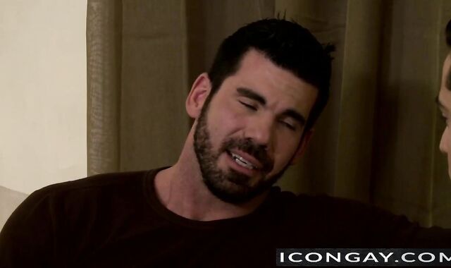 Muscled Billy and lustful Jacob love to swap anal fucking