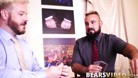 Chubby and hairy bear Luis Vega fucked by hunky John Thomas