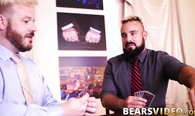Chubby and hairy bear Luis Vega fucked by hunky John Thomas