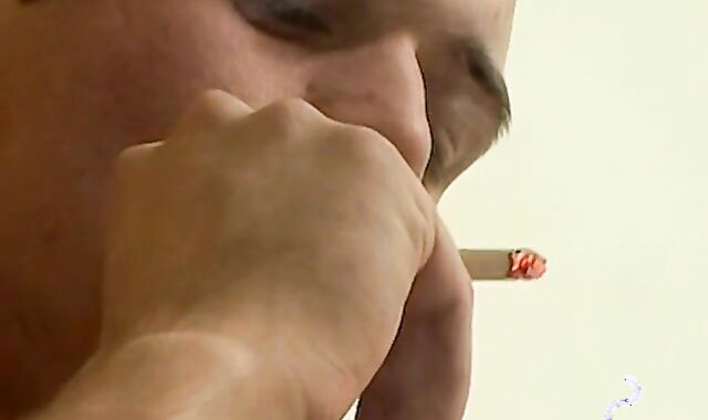 Intense pleasure comes from smoking and a good rimming