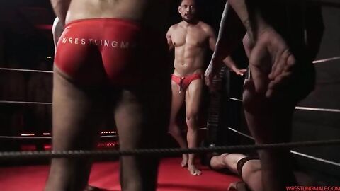 Wrestlingmale - Madrid-Xtrem-three-Live-Demonstrate Pt 2 - Viktor Rom & Martin Mazza Vs John Rodriguez