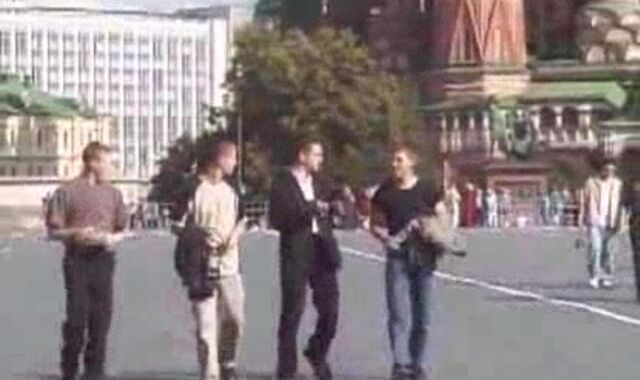 Russian teenagers In Moscow