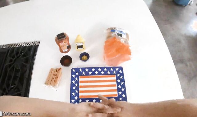 GayRoom - Izzy Danger being plowed by Darron Bluu