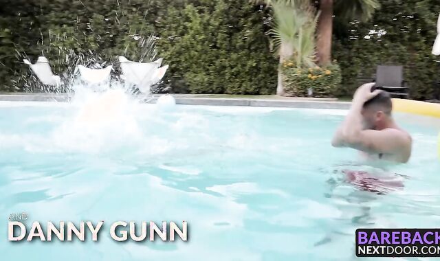 Danny Gunn and Johnny Riley have wild fuck session