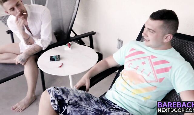 Danny Gunn and Johnny Riley have wild fuck session