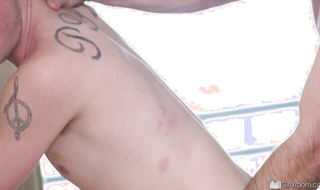 GayRoom: Lex Ryan with Ben Tyler jism explosion