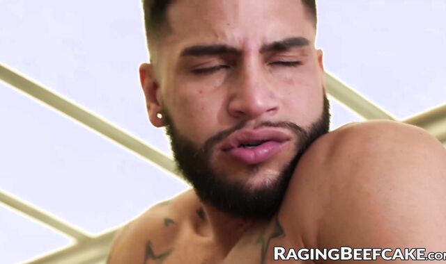 Naughty jock Alpha Wolfe milked and sucked by hot beef Brock