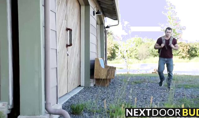 School friends Scott Demarco and Johnny Rileys hard ass fuck