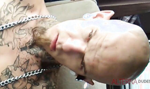 AlternaDudes: Pierced Low Frequency screwed by humungous nutsack man