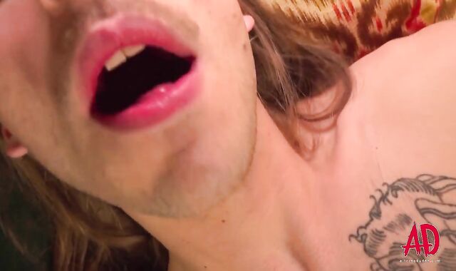 AlternaDudes: Long haired Jacob Fisher masturbate off scene