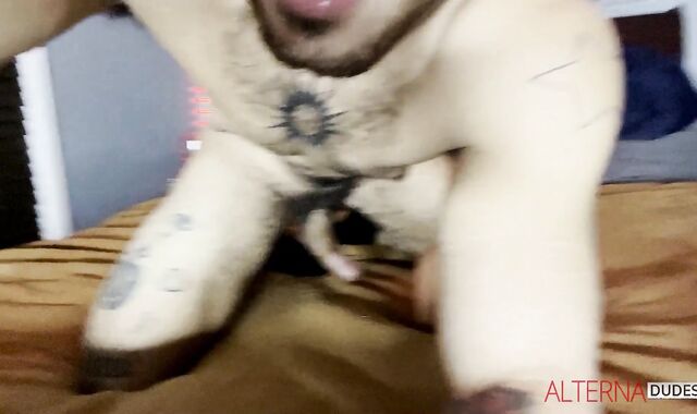 AlternaDudes: Dirty Malakai White next to Punk porking