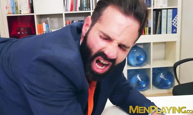 Employee award for giving the sloppiest and sexiest blowjob