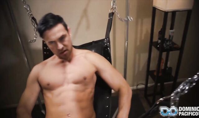 FetishMen: Super saucy Brian Bonds jock tugging vid