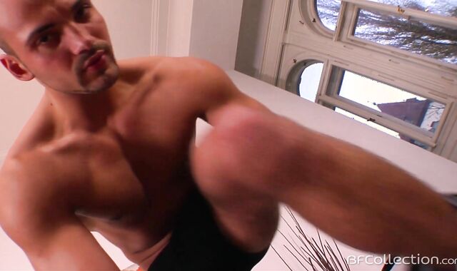 BoyFun - Tommy in the undergarments pop-shot indoor