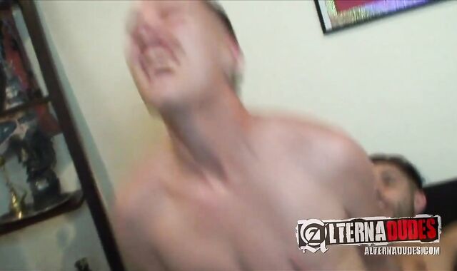 AlternaDudes: James Darling having fun with transsexual Jace