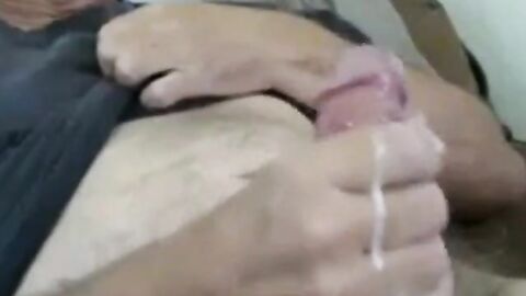 Mustache daddy cumming