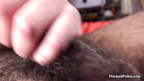 PitsAndPubes: Curly teddy extreme snuffling