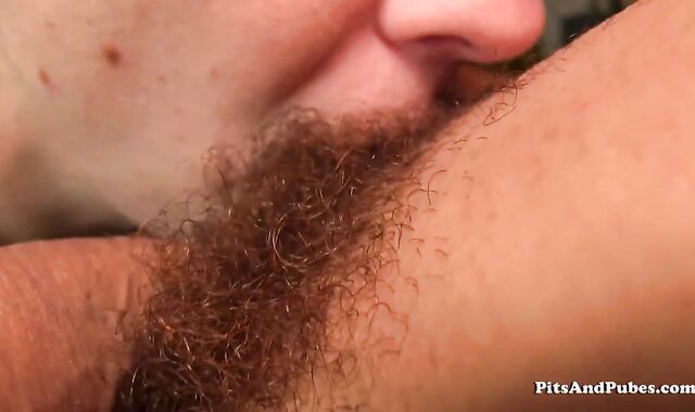 PitsAndPubes: Lovemaking vignette amongst fur covered twink man Ryan Cox