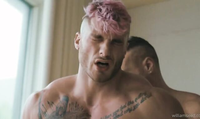 BareBack Plow With Tattoos, Amateur Gays