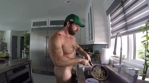 Xavier Cooking In Nature's Garment