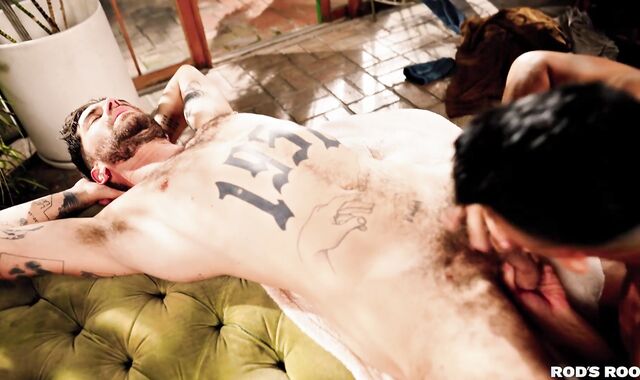 Rodsroom: Luke Truong tongue kissing scene