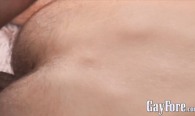 Naughty twinks Beliar and Choc have sex while watching TV