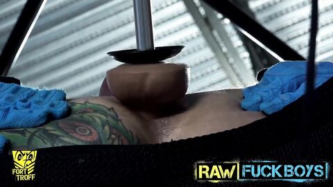 RawFuckBoys: Boning in tandem with hefty bisexous-atch Jordan Starr