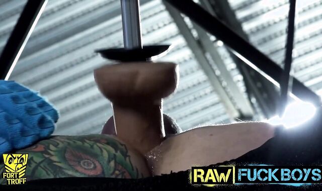 RawFuckBoys: Boning in tandem with hefty bisexous-atch Jordan Starr