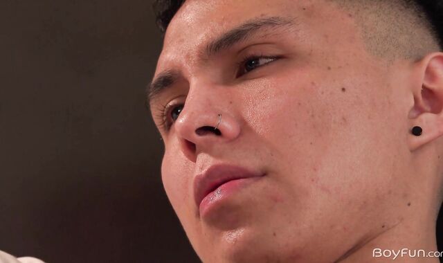 BoyFun: Piercing Dante Roman spunk-shot