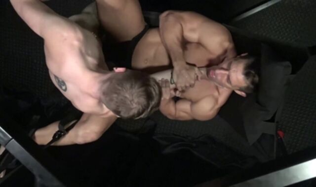 RawFuckBoys - Inked Tom Bentley tongue kissing mouth nail