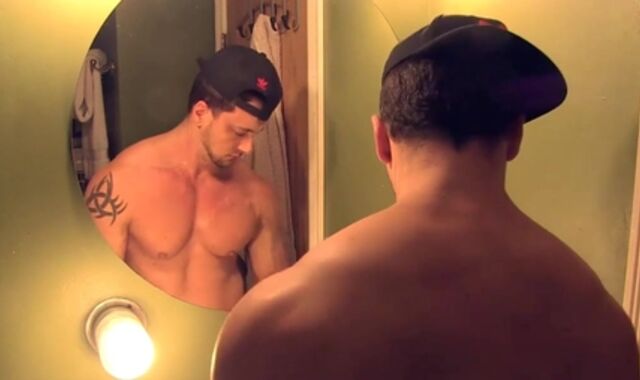 AmericanMuscleHunks - Joey D in uniform with Joey