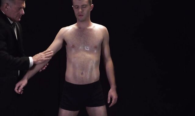 BoyForSale - DILF The Guy Maxx in a suit without a condom deep-throating salami