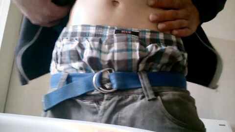 hot cuming in two Boxers, mal wieder geill gewichst