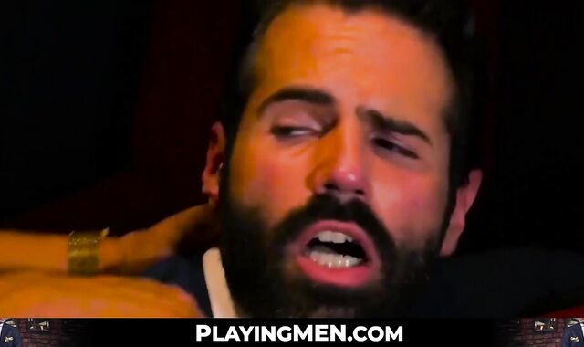 Financial specialist hunk gets his tight butt beat hard by BF