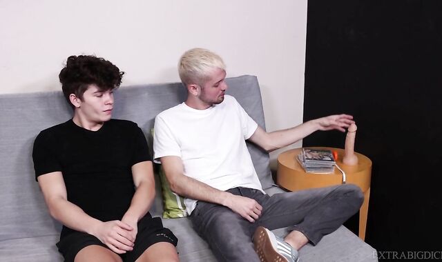 Extra Massive Pricks - Silver-Blondie Christian Ace goes in for hardcore pulverize-festival