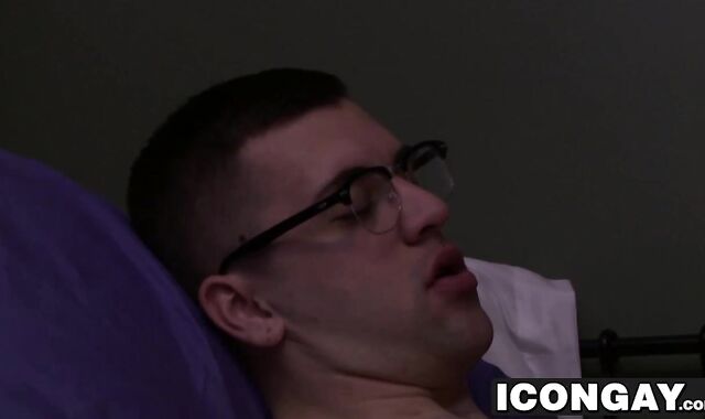 Study buddies Ian and Josh Stone having rough anal sex