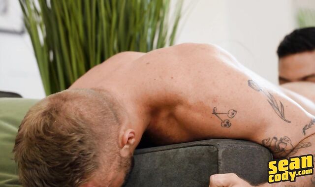 Sean Cody - Tattooed Axel mouth screwing kissing