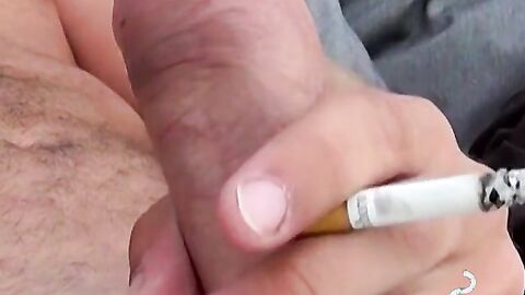 My throbbing dick finally sucked in a smoke filled room