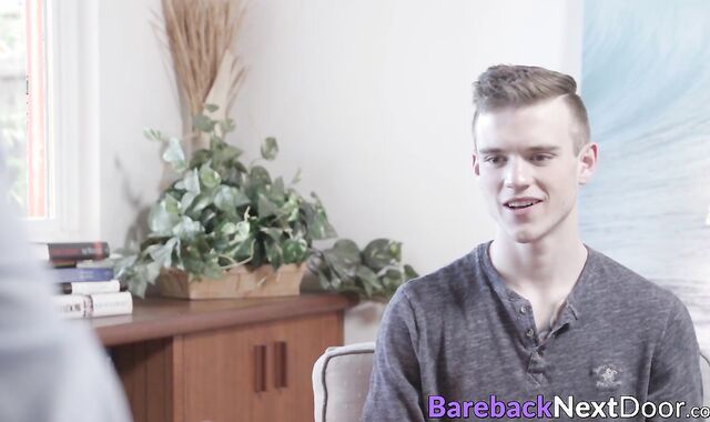 Young homo bare fucks with his teacher for good grades