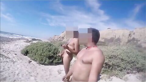 Bronha com primo hetero na praia parte 2