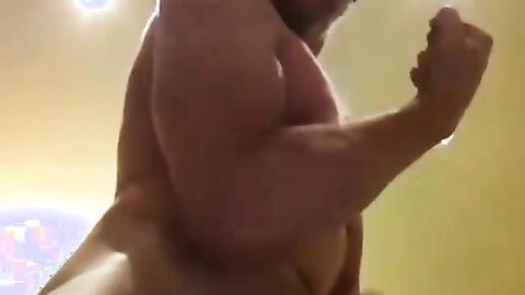 Muscle Daddy Verbal Worship & Cock Play ( Jerk off & Cum )