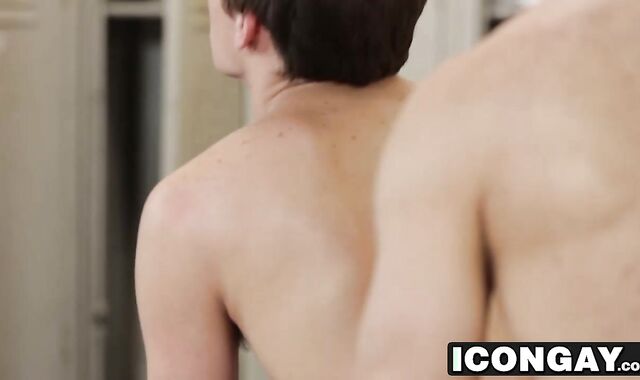 Daddy Rodney gives Kory a hardcore lesson in the locker room