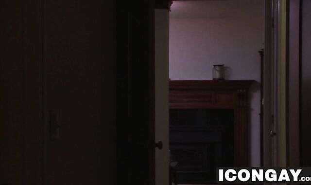 Andrew aggressively slams his ass to an explosive orgasm