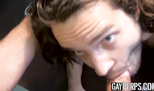 Skinny Twink Thief Fucked Raw by Hunk Guard for His Crimes