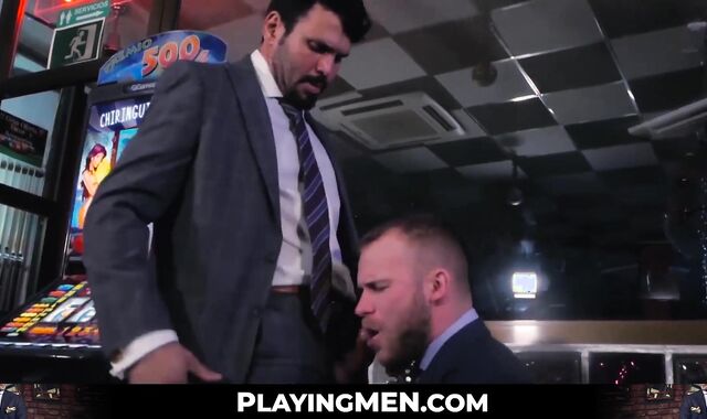 Tasteful money managers appreciate wet sensual caresses and harsh fucking