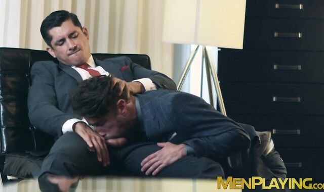 Submissive secretary pounded mercilessly by horny boss
