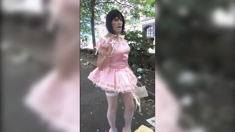 Donna Sissy Slut Public Walk