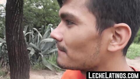 Straight Latino offered payment to be beat up in dogstyle POV