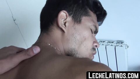 Straight Latino offered payment to be beat up in dogstyle POV