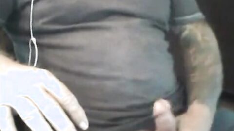 Daddy get cum in his belly